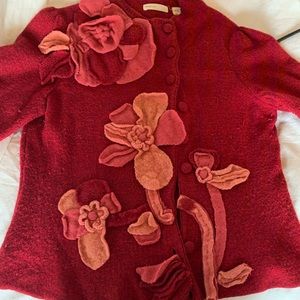Felted wool sweater from Anthropologie